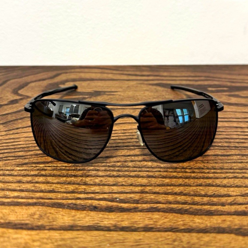 Oakley Gauge 8 Mens Matte Black Prizm Sunglasses Aviator